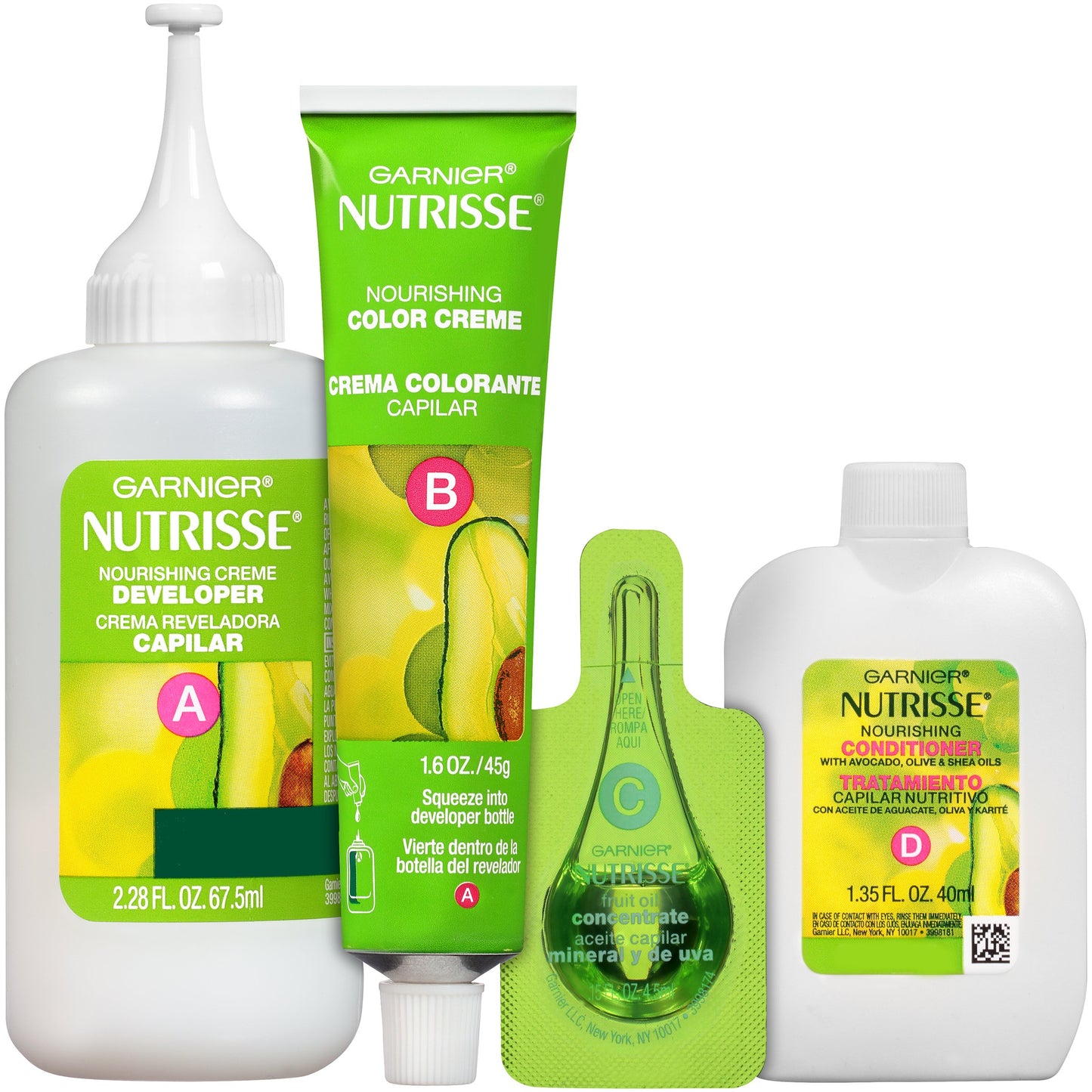 Garnier Nutrisse Nourishing Color Creme 10 Black (Licorice)