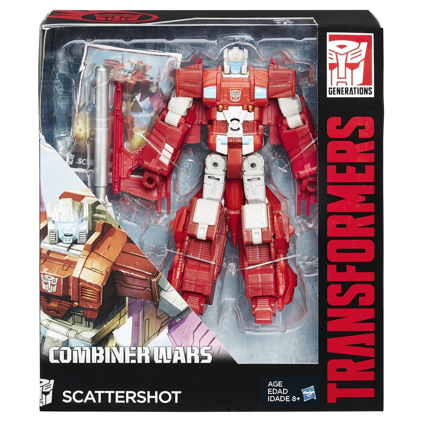 Transformers Generations Combiner Wars Voyager Class Scattershot Figure