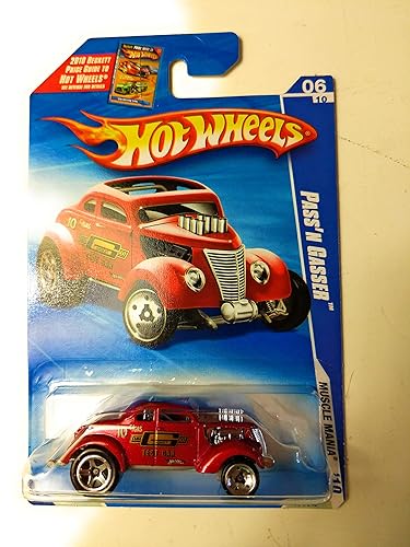 Hot Wheels 2010 Pass'N Gasser Muscle Mania 6/10 RED #104