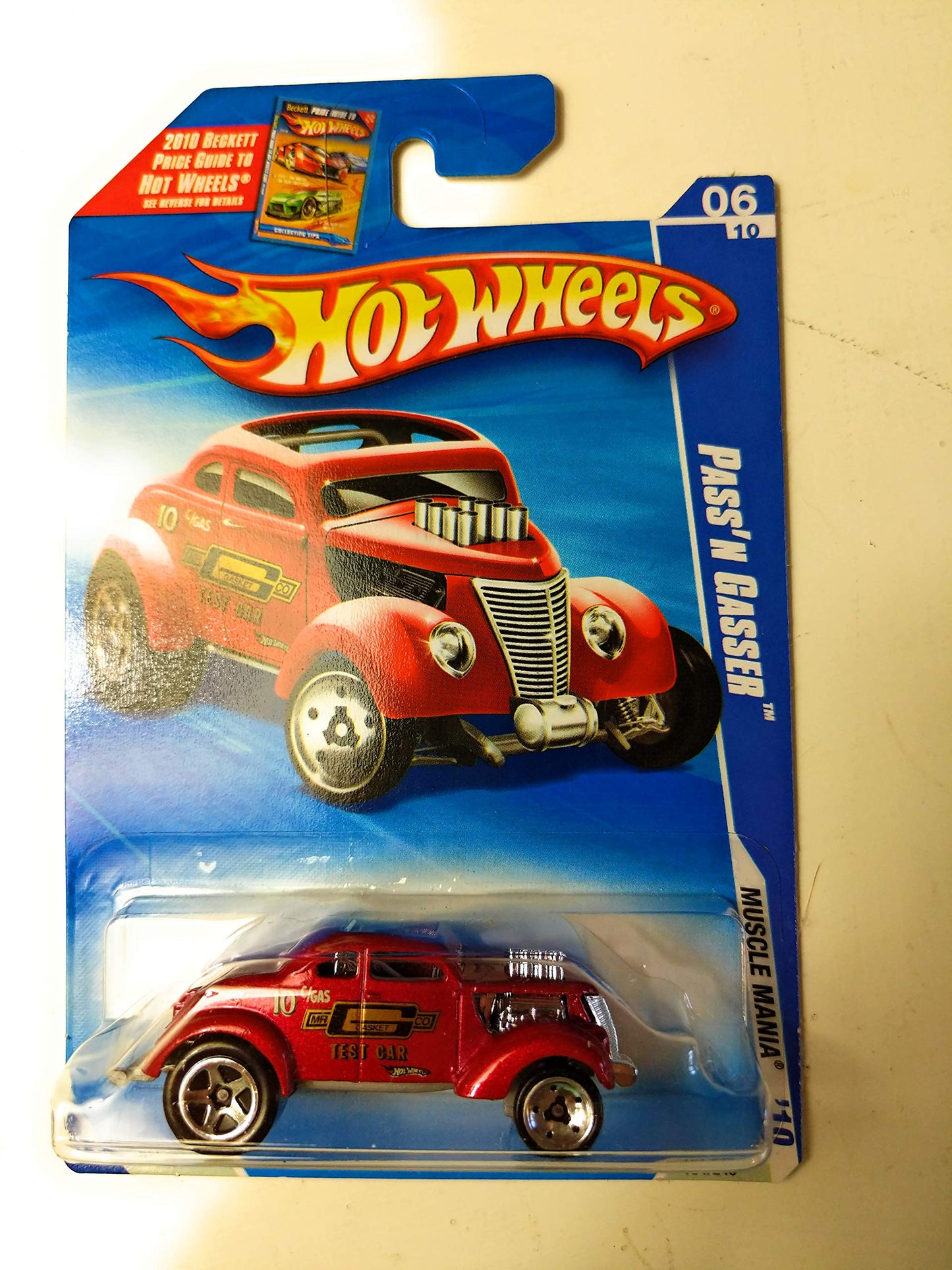 Hot Wheels 2010 Pass'N Gasser Muscle Mania 6/10 RED #104