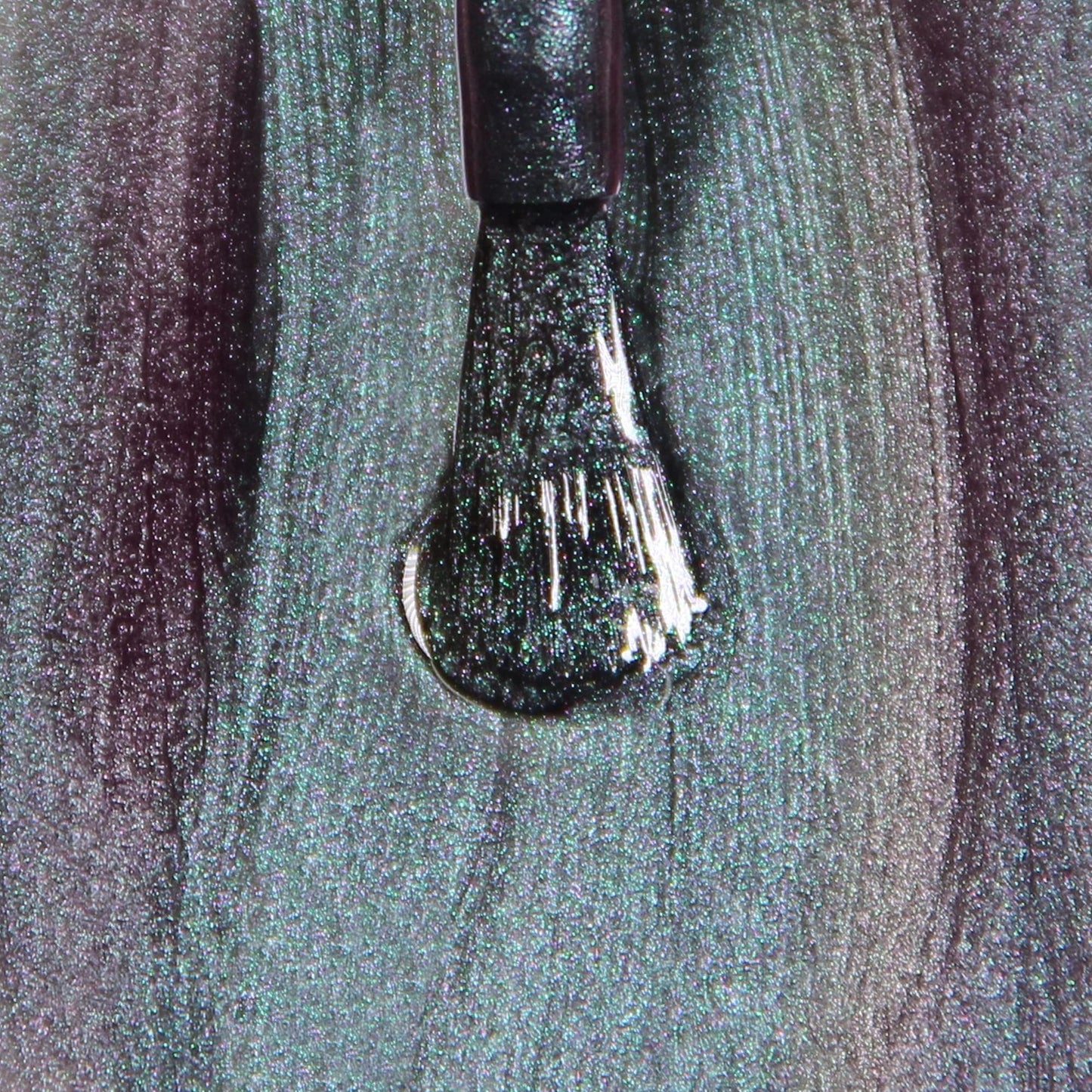 LONDONTOWN lakur Nail Polish - Chip-Resistant, Non-Toxic, Conditions & Hydrates Nails | Multichromatic Metallic Blue-Gray Shimmer, Skyline Reflect