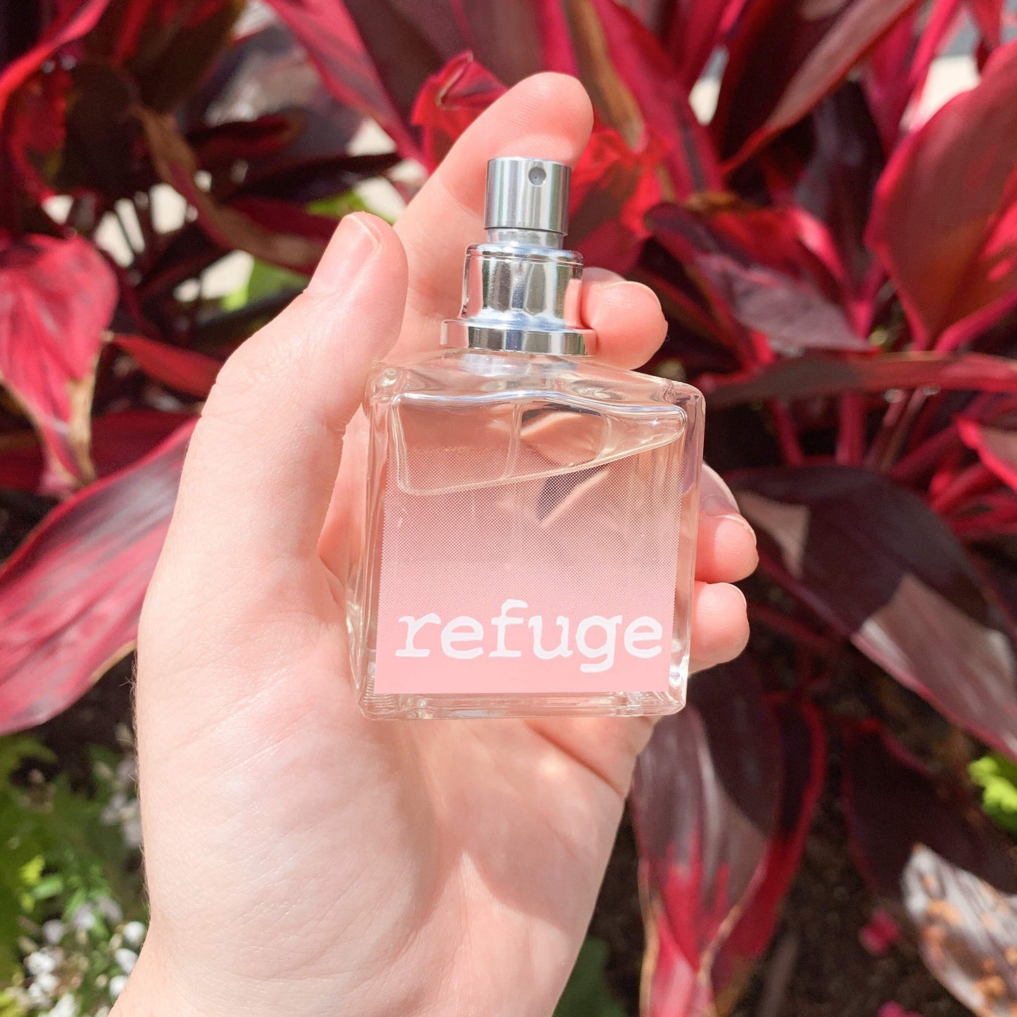 CHARLOTTE RUSSE Refuge Perfume Spray - Fresh Fruity Floral Fragrance for Daytime Wear, Evening Wear and Special Occasions - Raspberry, Peach, Apple