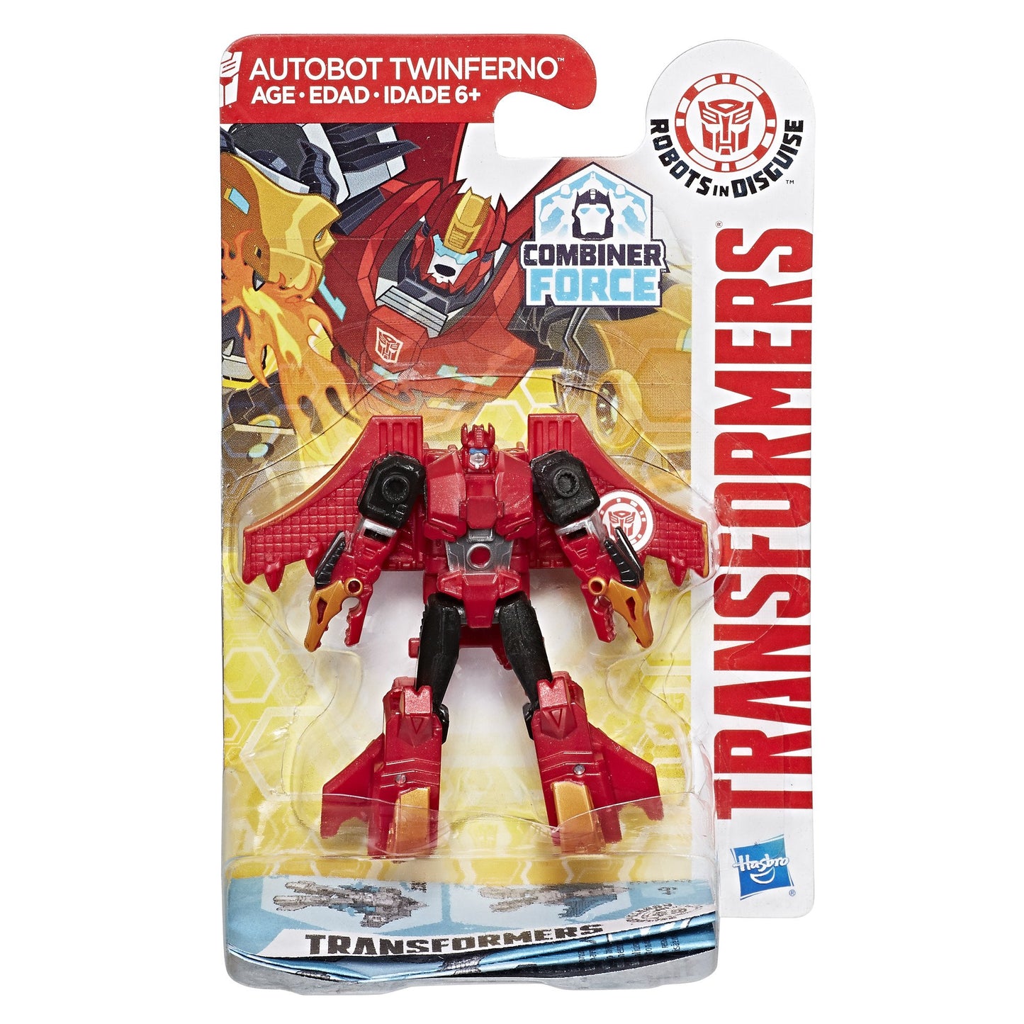 Transformers: Robots in Disguise Combiner Force Legion Autobot Twinferno Action Figure 2.5"