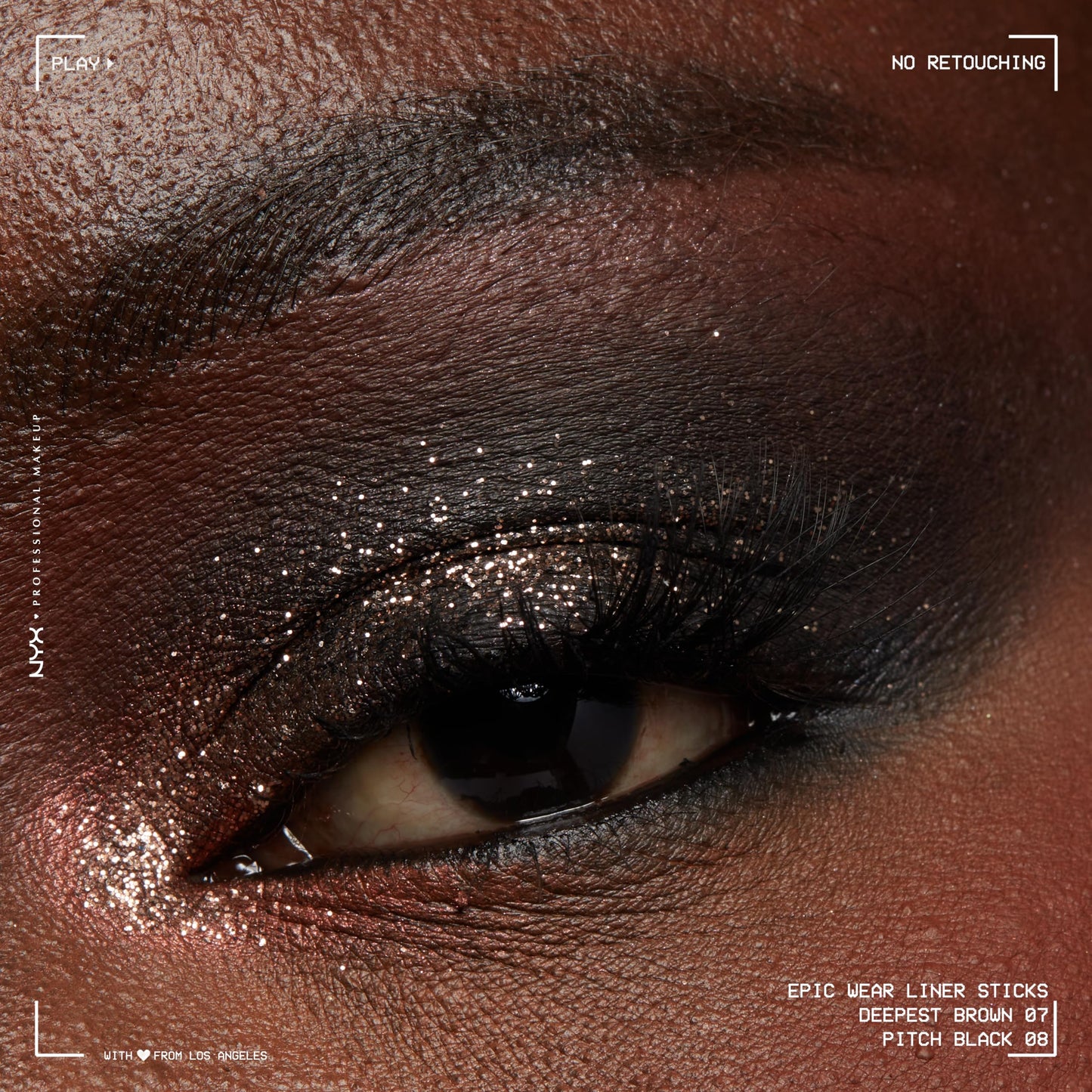 NYX PROFESSIONAL MAKEUP Epic Wear Liner Stick, Long-Lasting Eyeliner Pencil - Pitch Black