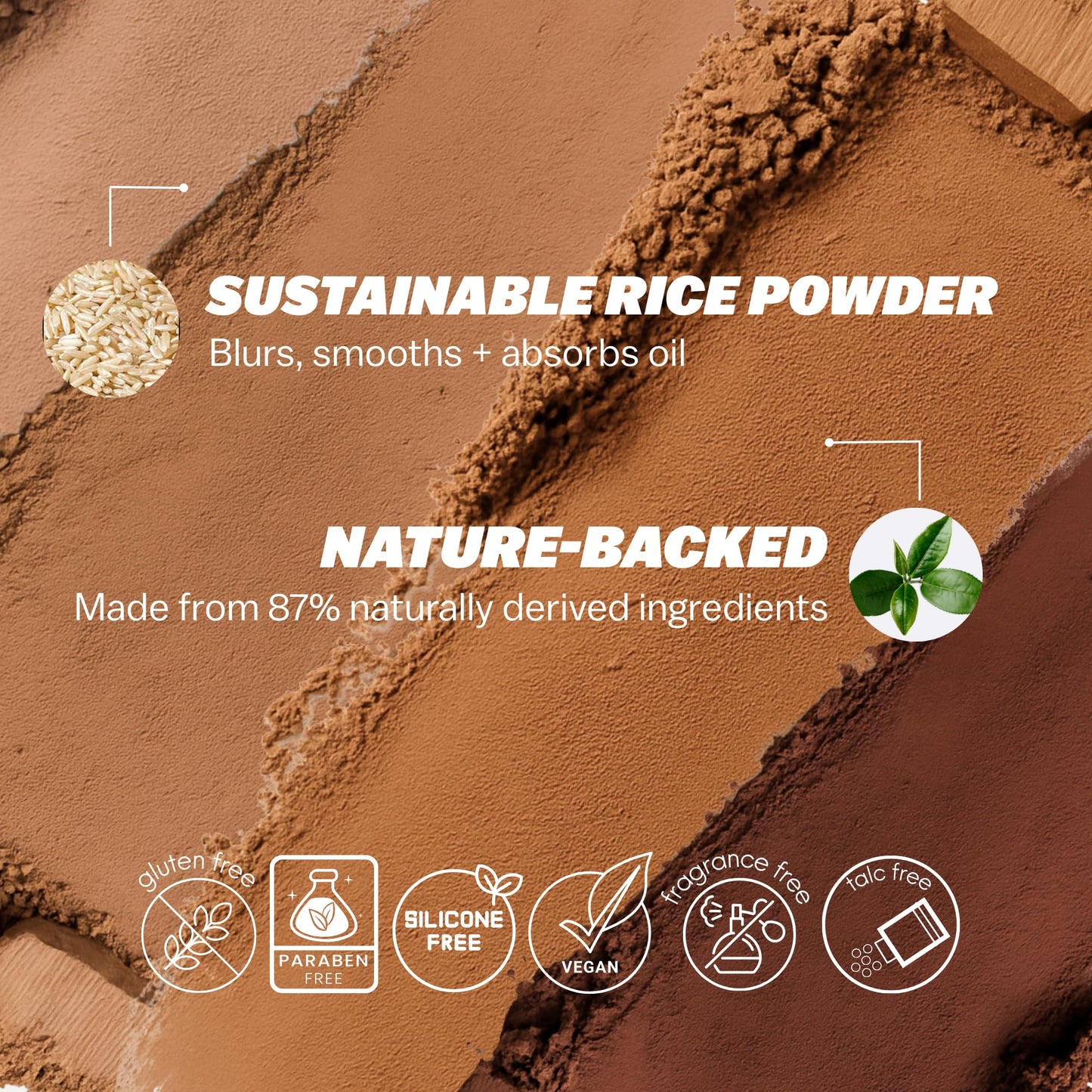 BASMA Beauty Buttery-Soft Powder Bronzer for Face, Talc-Free, Soft Matte, Buildable Coverage, Natural Warmth, Vegan & Cruelty-Free, Blends Easily