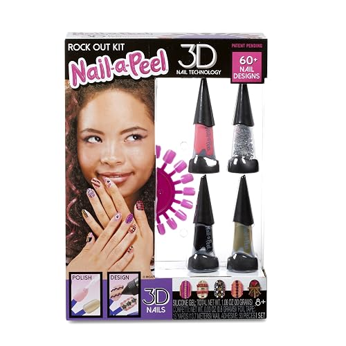 Nail-a-Peel Theme Kit- Rock Out Child's Toy Beauty & Personal Care Gel-a-Peel