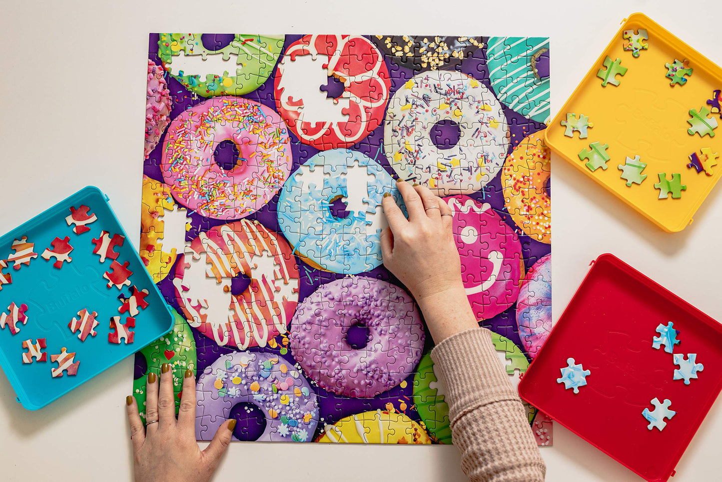 Buffalo Games - Puzzle Sorting Trays - 7 Count (Pack of 1)