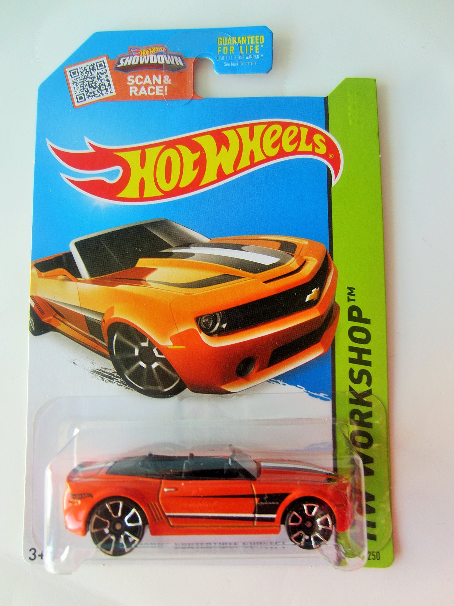 Hot Wheels 2015 HW Workshop Camaro Convertible Concept 246/250, Orange