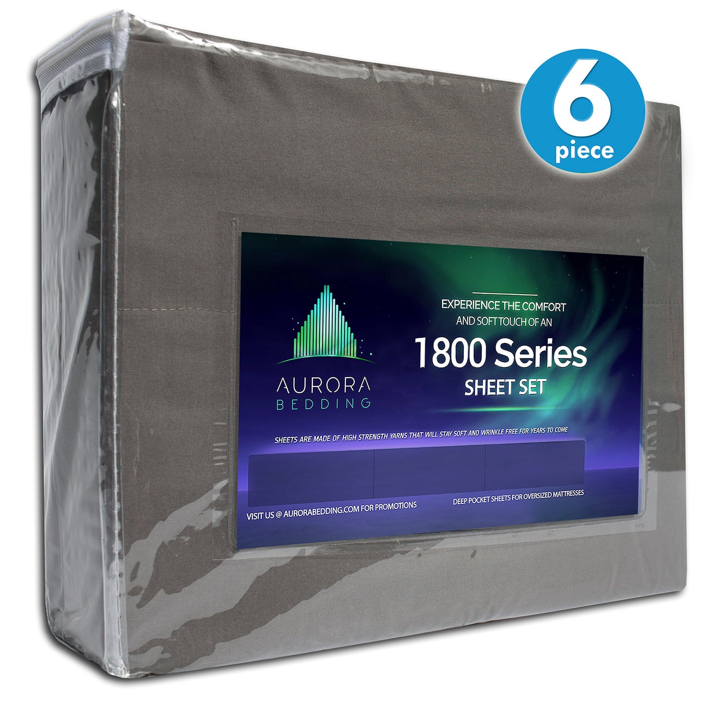 Aurora Bedding # 1 1800 Series 4 Piece Bed Sheet Set with Deep Pocket-Luxury, Soft, Comfort, Hypoallergenic-Same Price with 1 Extra Pillowcase-Twin,