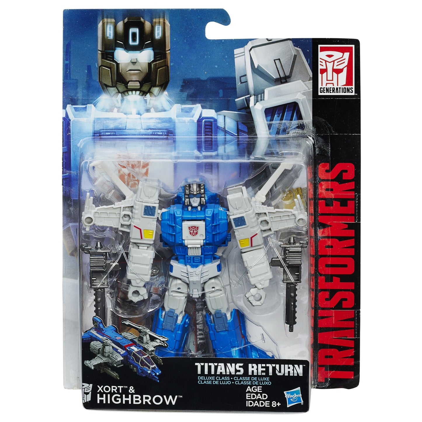 Transformers Generations Titans Return Titan Master Xort and Highbrow