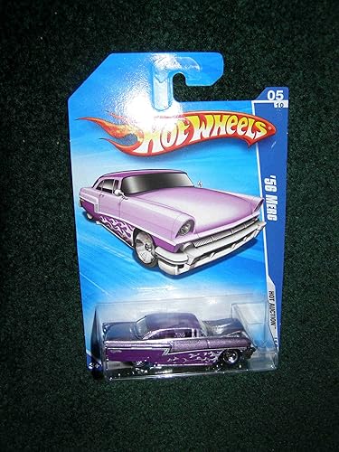 Hot Wheels 2010 HOT Auction 05/10 Purple '56 MERC Hood Opens!!!