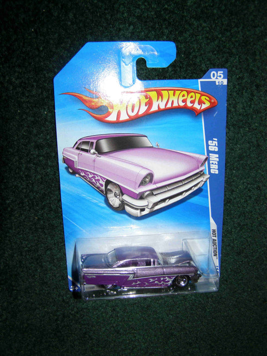 Hot Wheels 2010 HOT Auction 05/10 Purple '56 MERC Hood Opens!!!