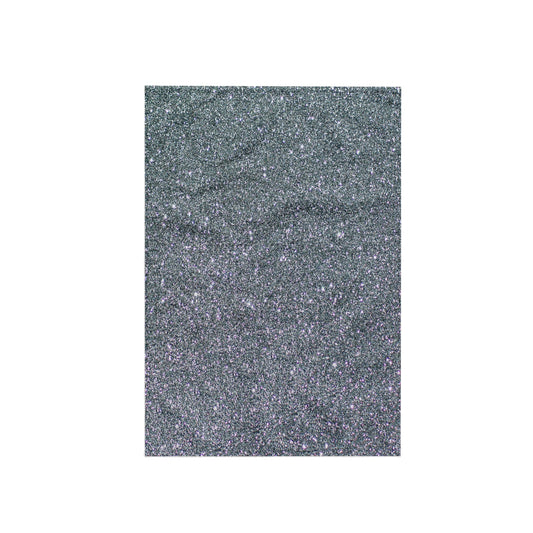 3D Rose TWL_236472_1 Silver Glamour Glitter Style Towel, 15" x 22"