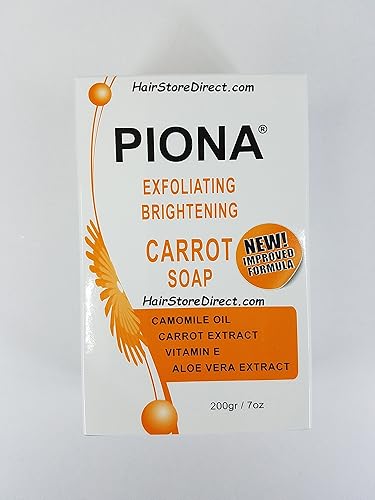 Piona Exfoliating & Carrot Soap 7oz