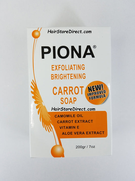 Piona Exfoliating & Carrot Soap 7oz