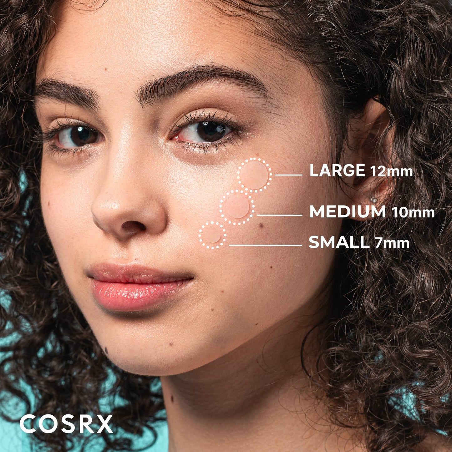 COSRX Acne Pimple Patches Absorbing Hydrocolloid Original 3 Size Patches for Blemishes and Zits Cover, Absorbs Zits & Blemish, Spot Stickers for Face Beauty and Personal Care COSRX