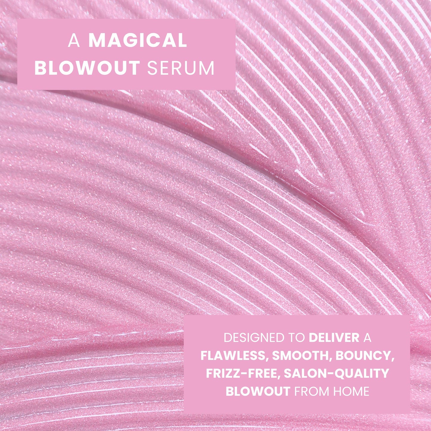 SIMPLY SMOOTH Magic Potion Blowout Serum - Keratin-Infused, Heat-Activated Styling Serum for Frizz-Free, Bouncy Blowouts | Adds Volume, Shine