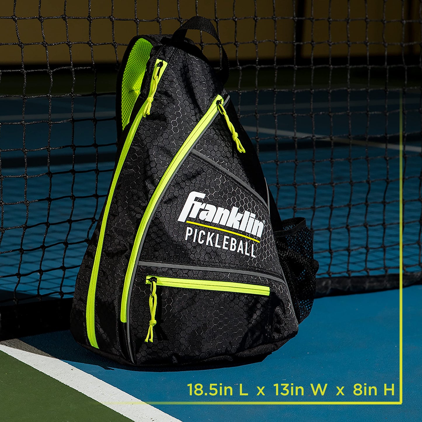 Franklin Sports Pickleball Bags - Pickleball Sling Bag Backpack for Gear + Equipment - Pickleball Bag for Men + Women - Holds Paddles, Pickleballs +…