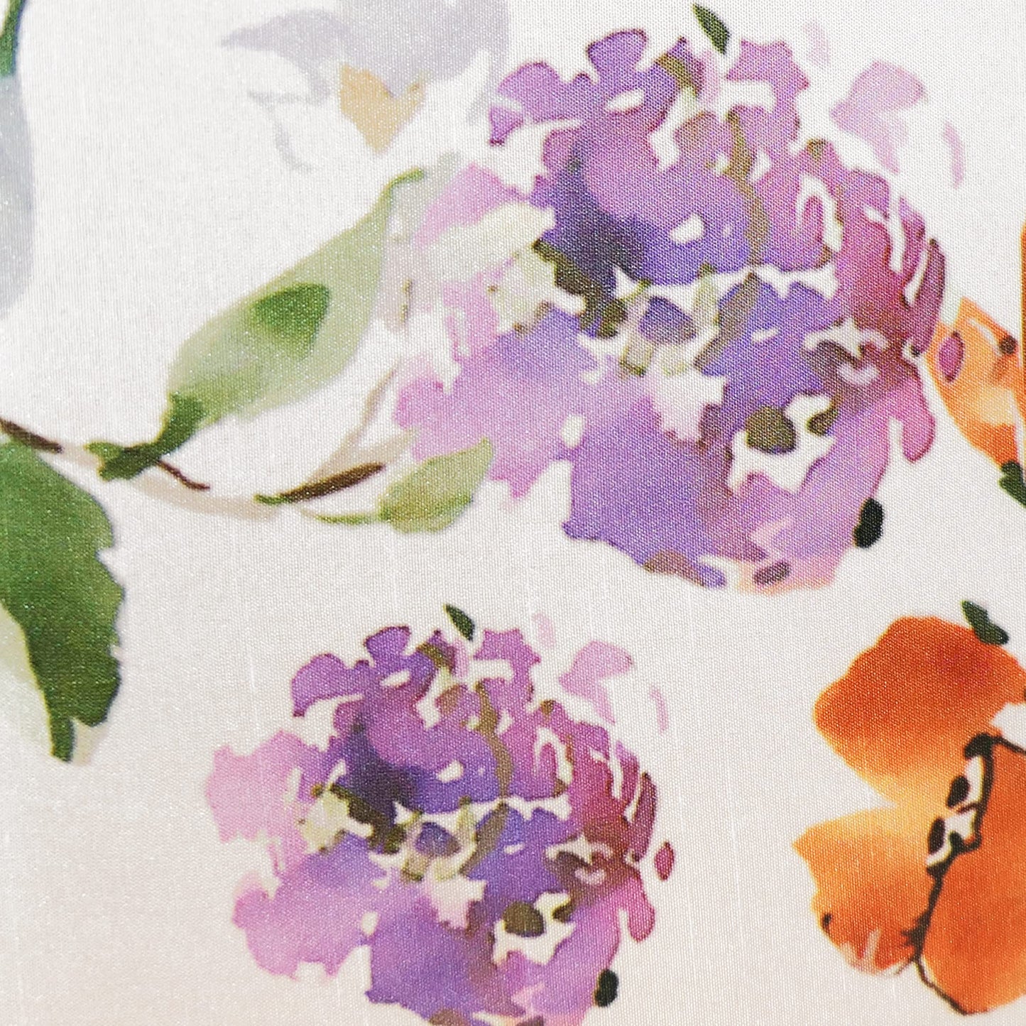 Allure Home Creation Savannah Floral Polyester Fabric Printed Shower Curtain 72"x70"