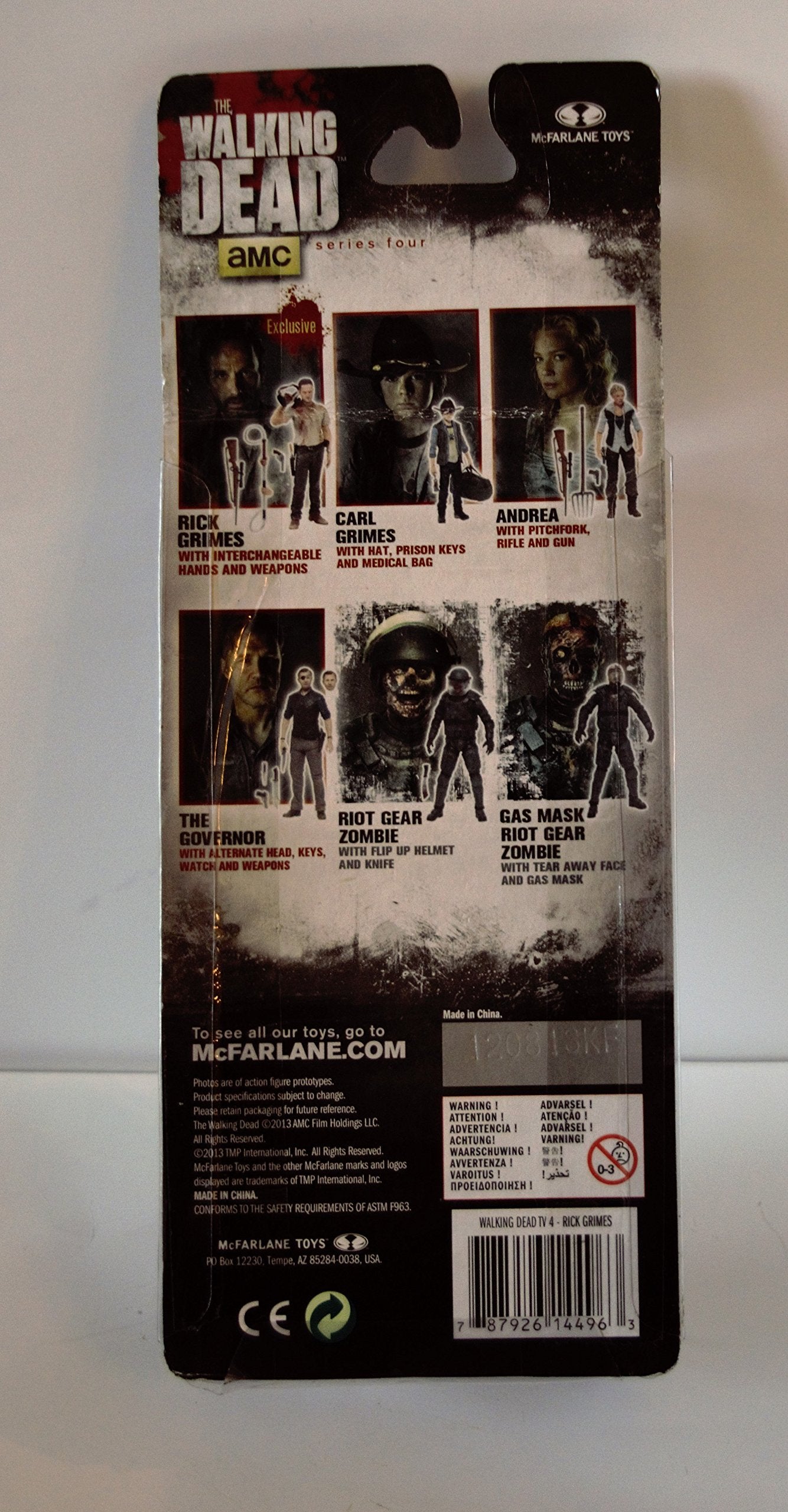 Walking Dead Rick Grimes Series 4 Action Figure