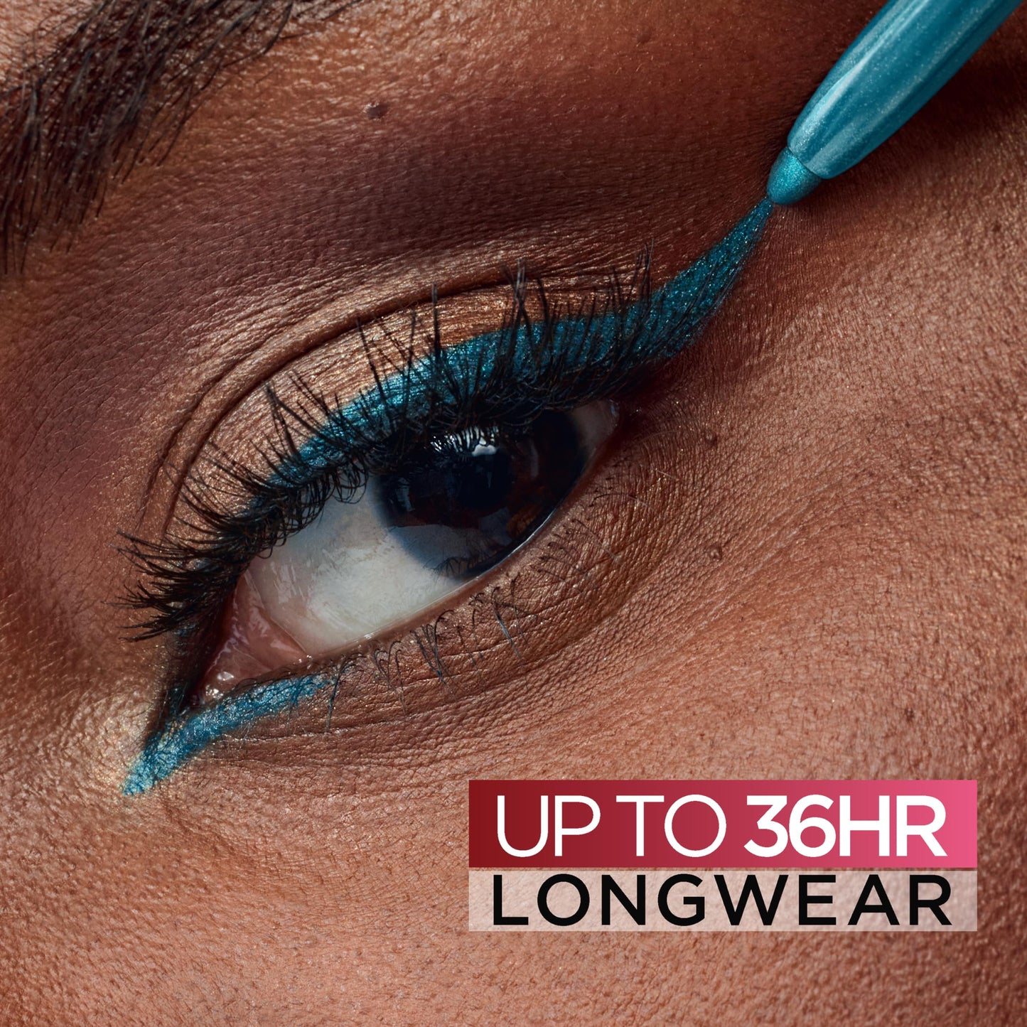L'Oreal Paris Infallible Grip Mechanical Gel Eyeliner Pencil, Smudge-Resistant, Waterproof Eye Makeup with Up to 36HR Wear, Turquoise, 0.01 Oz Beauty and Personal Care L'Oreal Paris