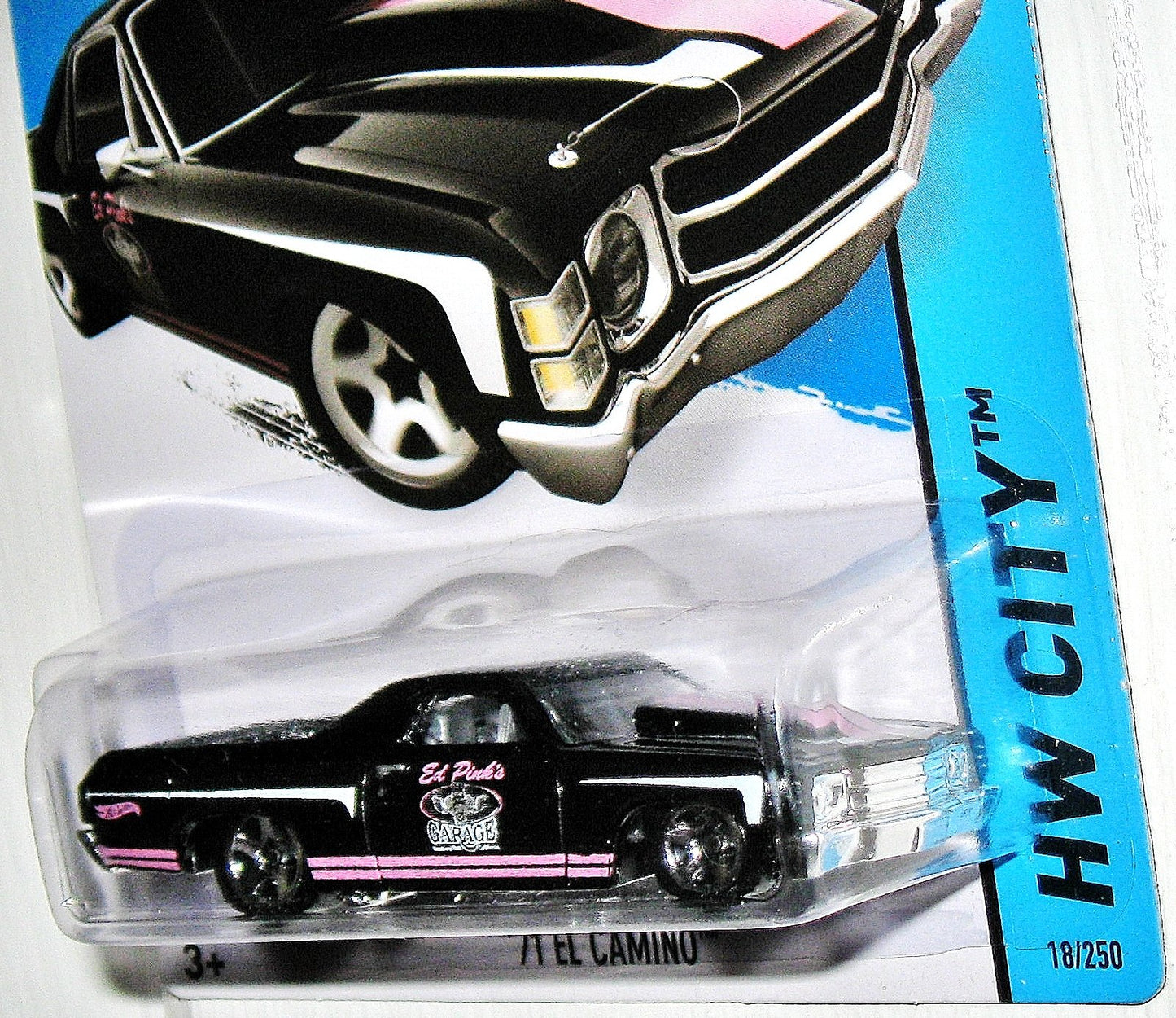 Hot Wheels, 2015 HW City, '71 El Camino [Black] 18/250