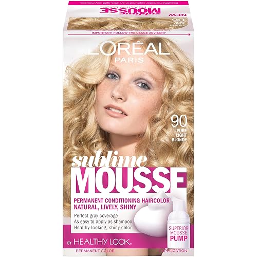 L’Oréal Paris Sublime Mousse By Healthy Look, Pure Light Blonde