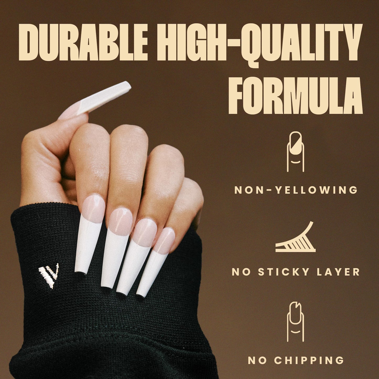 V Beauty Pure No Wipe Gel Top Coat - Long Lasting UV Top Coat Gel Nail Polish, Scratch and Stain Resistant, Durable, Non Yellowing, No Sticky Layer Beauty and Personal Care V Beauty Pure