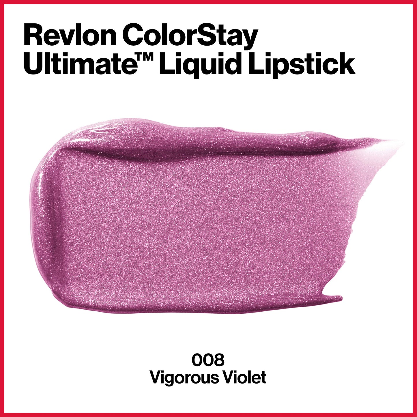 REVLON ColorStay Ultimate Liquid Lipstick, Longwear Rich Lip Colors, Wears for Up to 24 Hours, Satin Finish, 080 Vigorous Violet, 0.1 fl oz (Pack Beauty and Personal Care REVLON