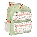 Bentgo Kids Backpack (Whimsy & Wonder Collection) - Lightweight 14’’ for School, Travel & Daycare - Ideal for Kids 4+, Durable & Water-Resistant, Roomy Interior, Loop for Lunch Bag (Geo Speckle)