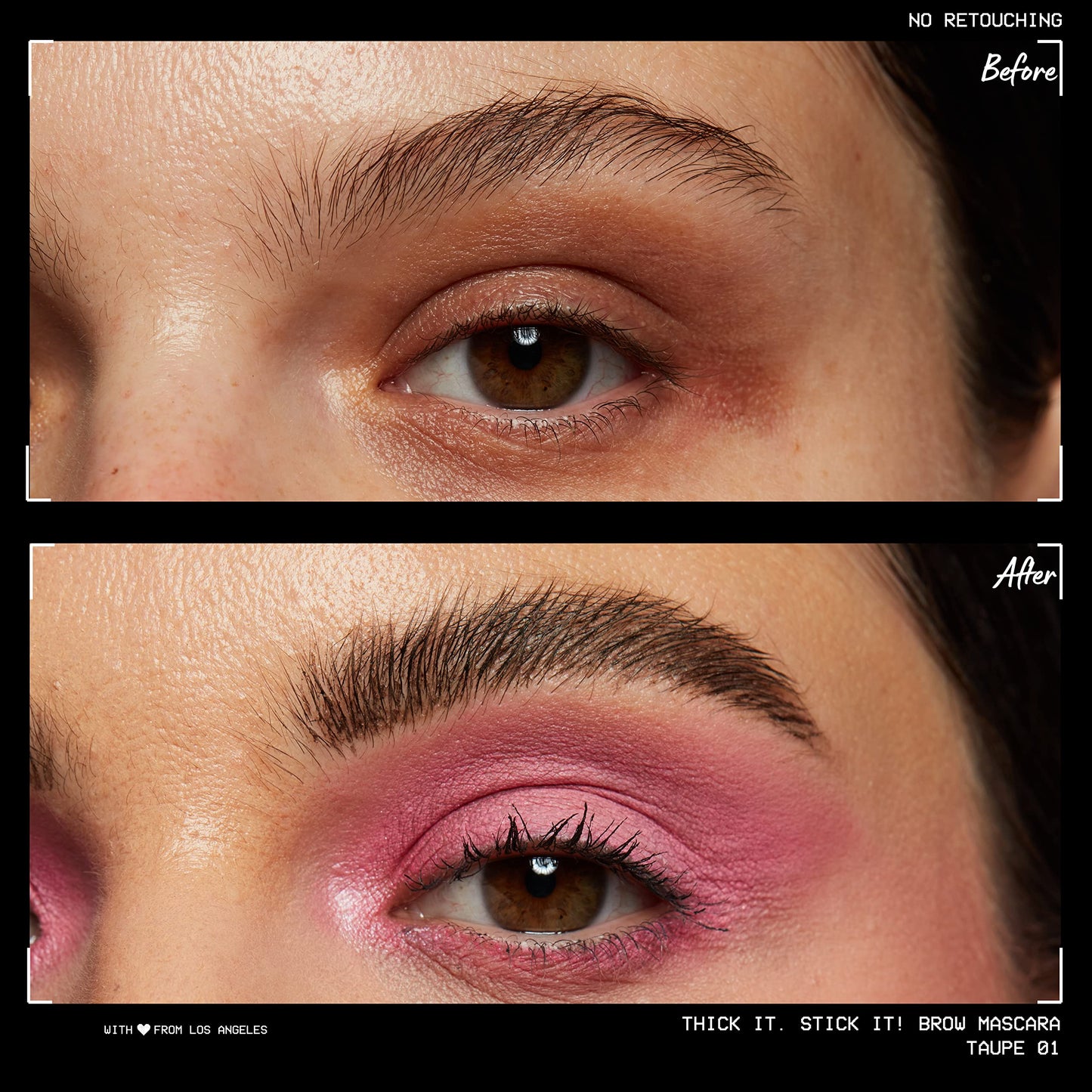 NYX PROFESSIONAL MAKEUP Thick It Stick It Thickening Brow Mascara, Eyebrow Gel - Taupe Beauty and Personal Care NYX PROFESSIONAL MAKEUP