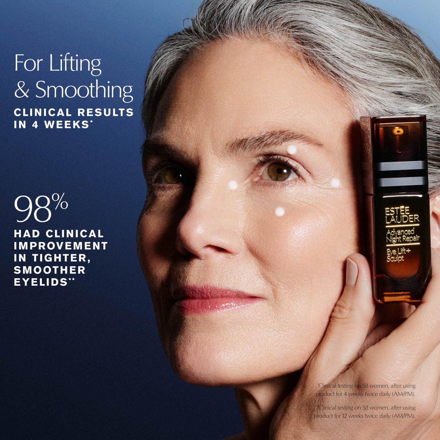 Estée Lauder Advanced Night Repair Eye Lift + Sculpt | Eye Cream with 2HA Volume Filler & Hexapeptide-8, 0.5 Fl Oz