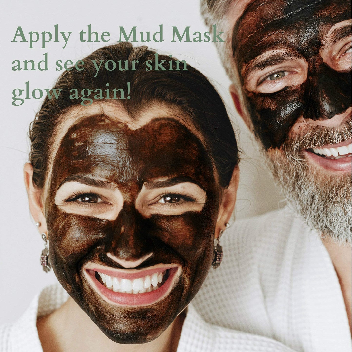 Aromasong 100% Pure Dead Sea Mud Mask - 5 Minute Mask - No Ingredients Added - for Face & Skincare - Blackhead Remover - Anti-aging - Pore Minimizer