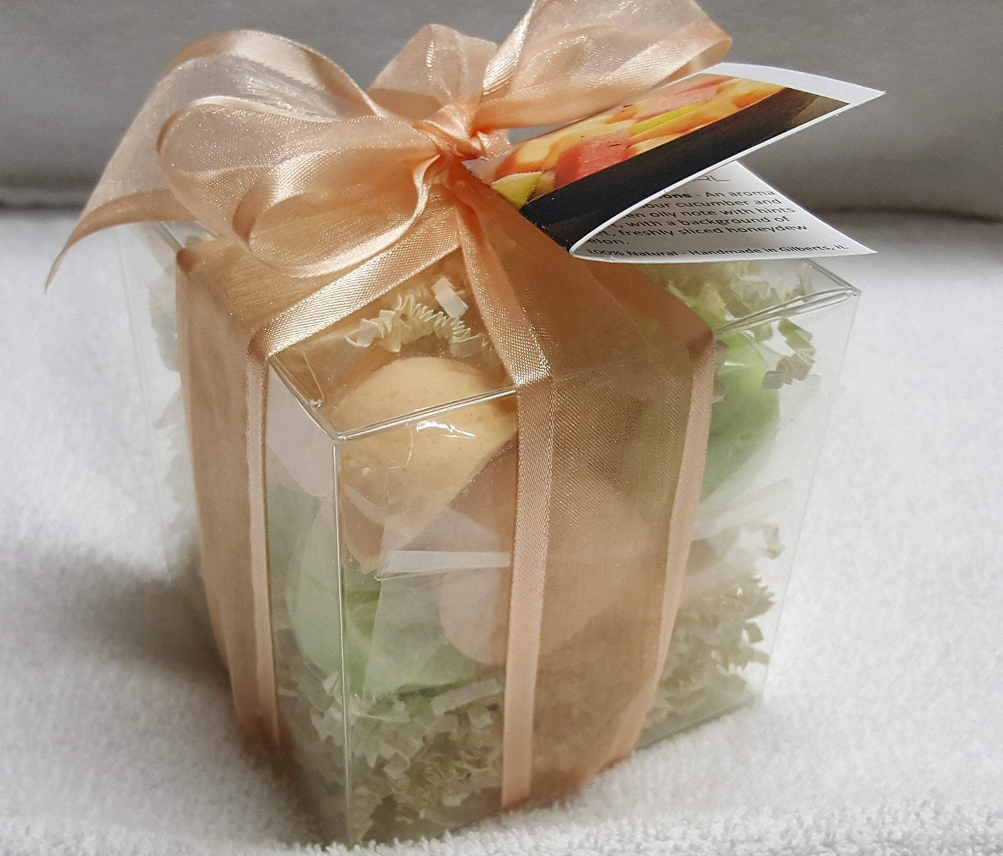 Spa Pure CUCUMBERMELON Bath Bombs: Gift Set with 14 1 oz, Ultra-moisturizing Bath Bombs, Great for Dry Skin, Makes a Great Gift