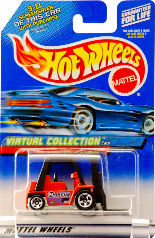 Hot Wheels 2000 Virtual Collection #110 Fork Lift