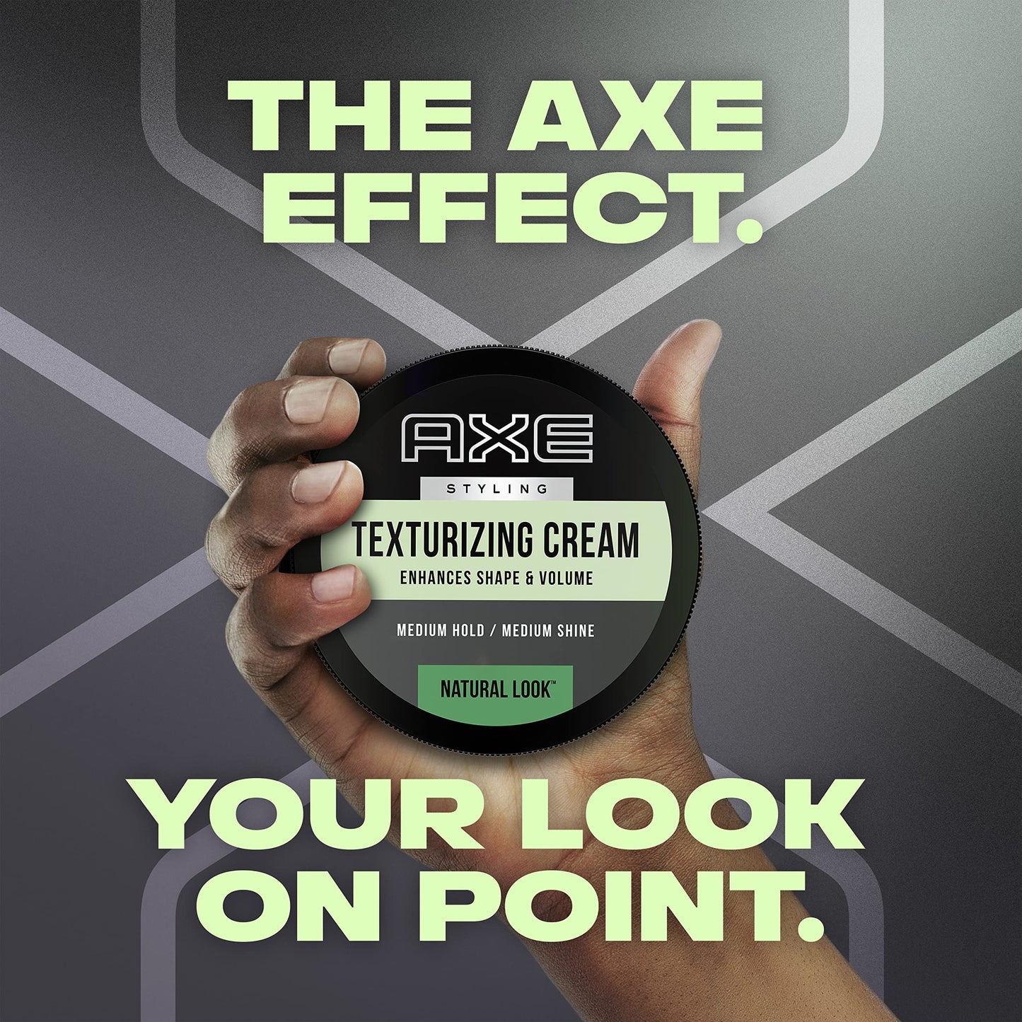 AXE Texturizing Cream Hair Styling Cream With Medium Hold and Medium Shine Natural Look Enhances Shape and Volume 2.64 oz