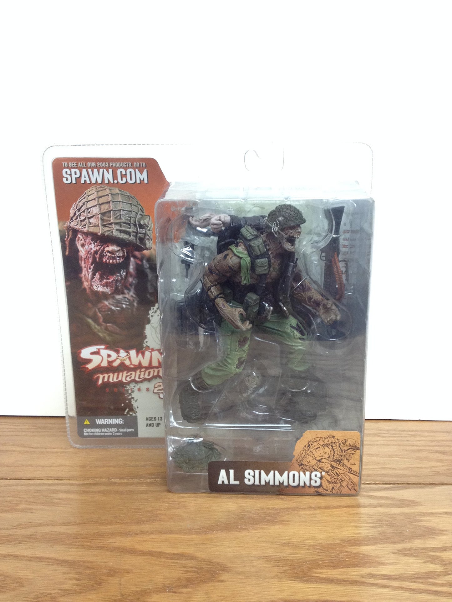 McFarlane Toys Spawn Mutations Series 23 Action Figure Al Simmons