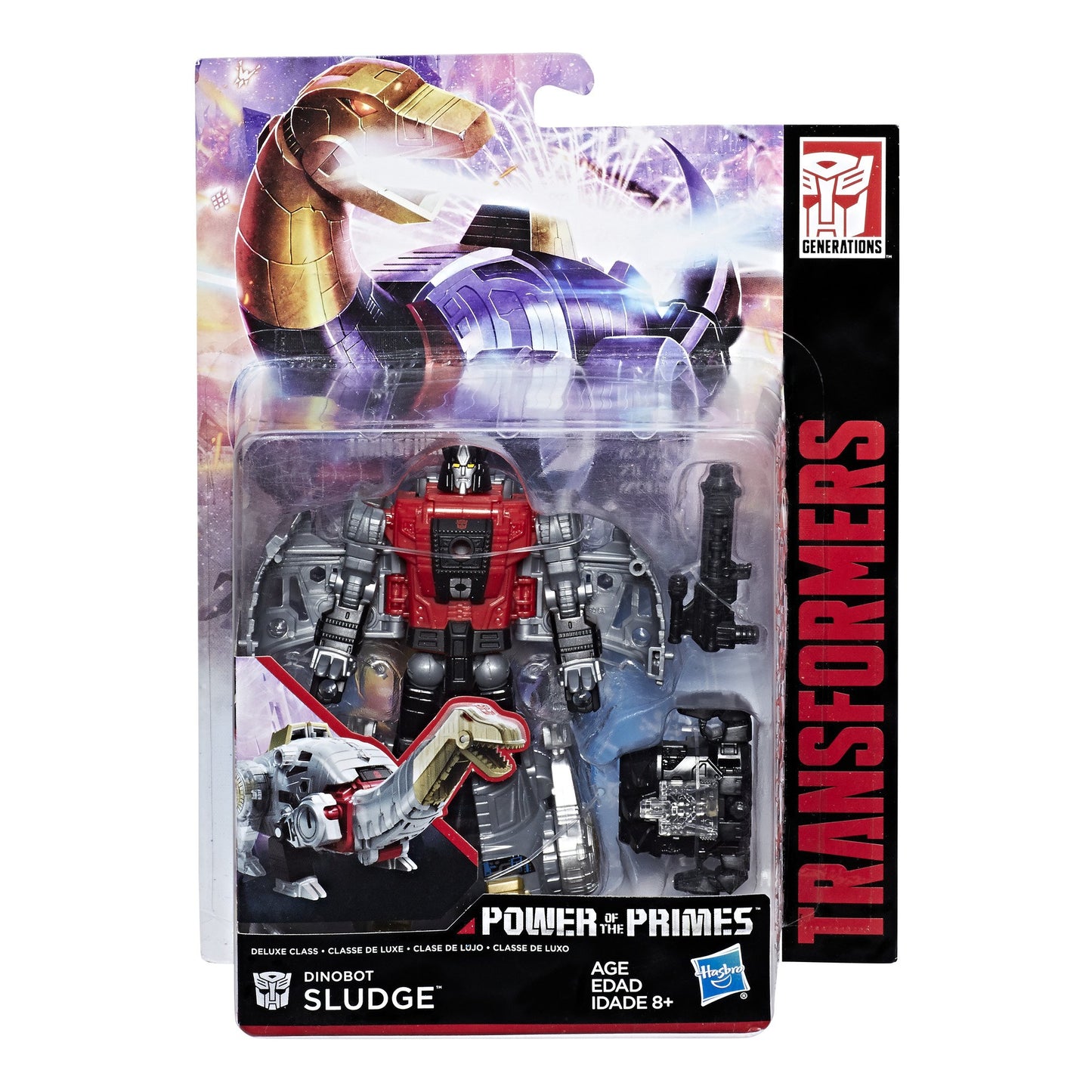 Transformers: Generations Power of the Primes Deluxe Class Dinobot Sludge