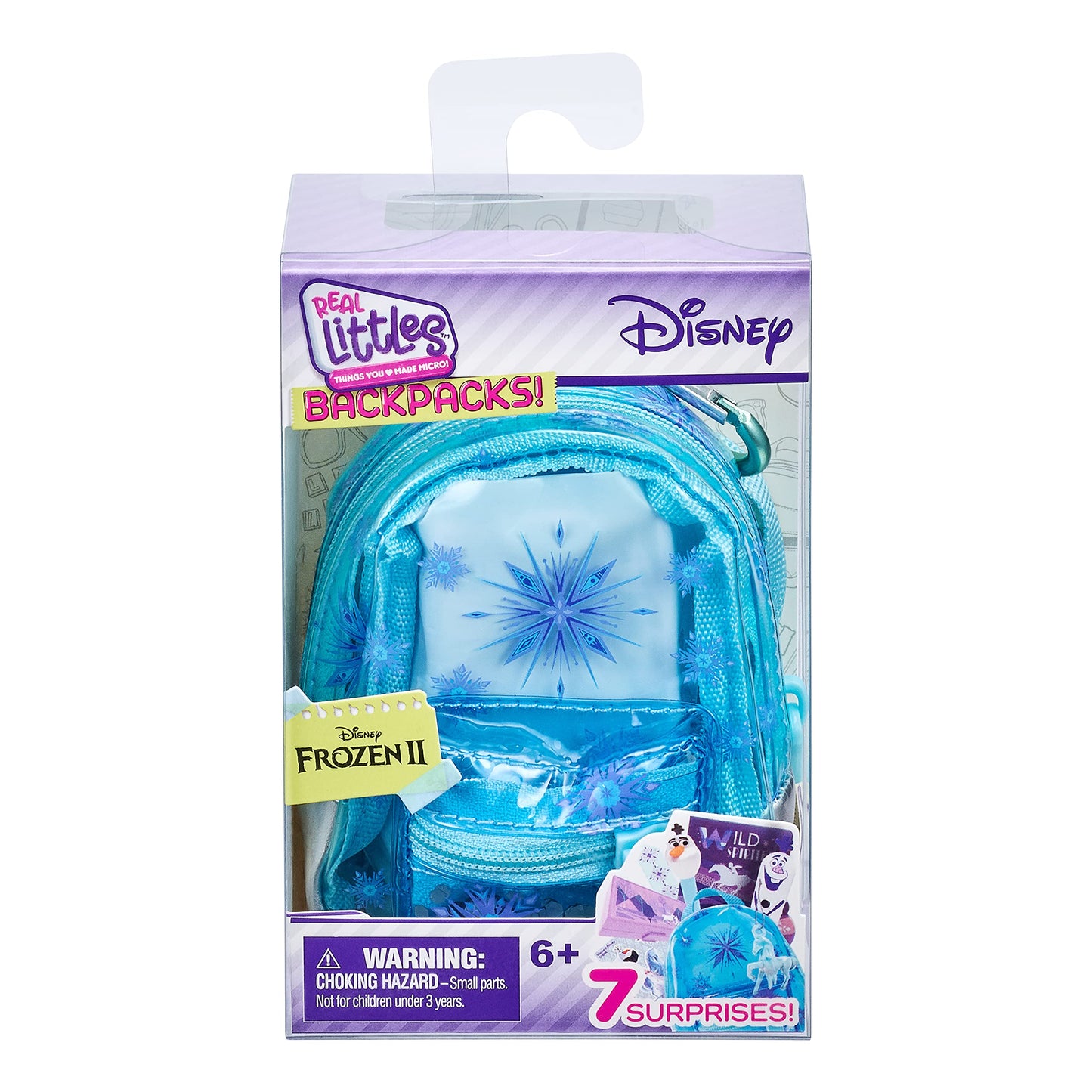 REAL LITTLES Real Littles Disney Frozen II Collectible Micro Backpack with 7 Surprises Inside