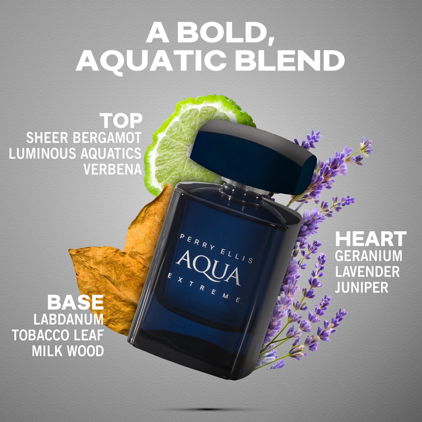 Perry Ellis Aqua Extreme Eau De Toilette Spray, 3.4 Ounce