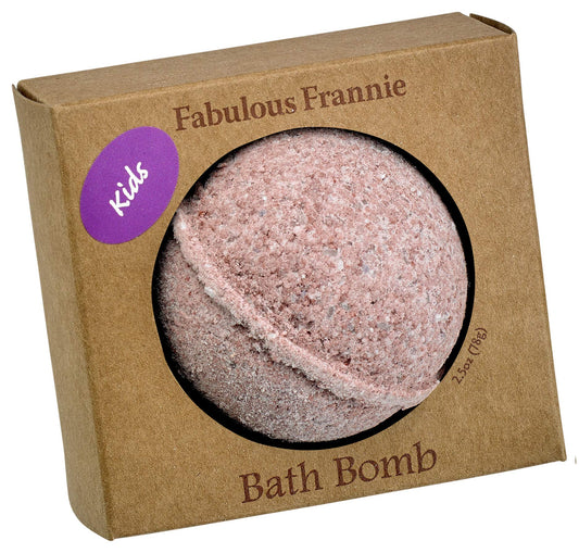 Fabulous Frannie Kid's Peace and Calm Natural, Handmade Bath Bomb Set, Rich in Essential Oil, Salt, Coconut Oil, Witch Hazel 2.5oz (Pack of 1)