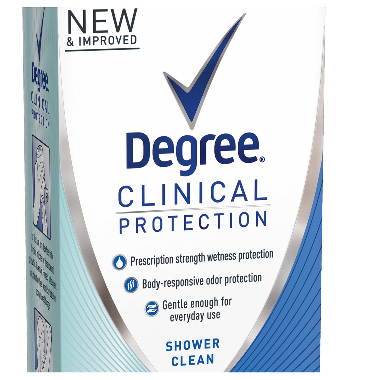 Degree Women Clinical Antiperspirant Deodorant, Shower Clean, 1.7 oz Beauty and Personal Care Degree