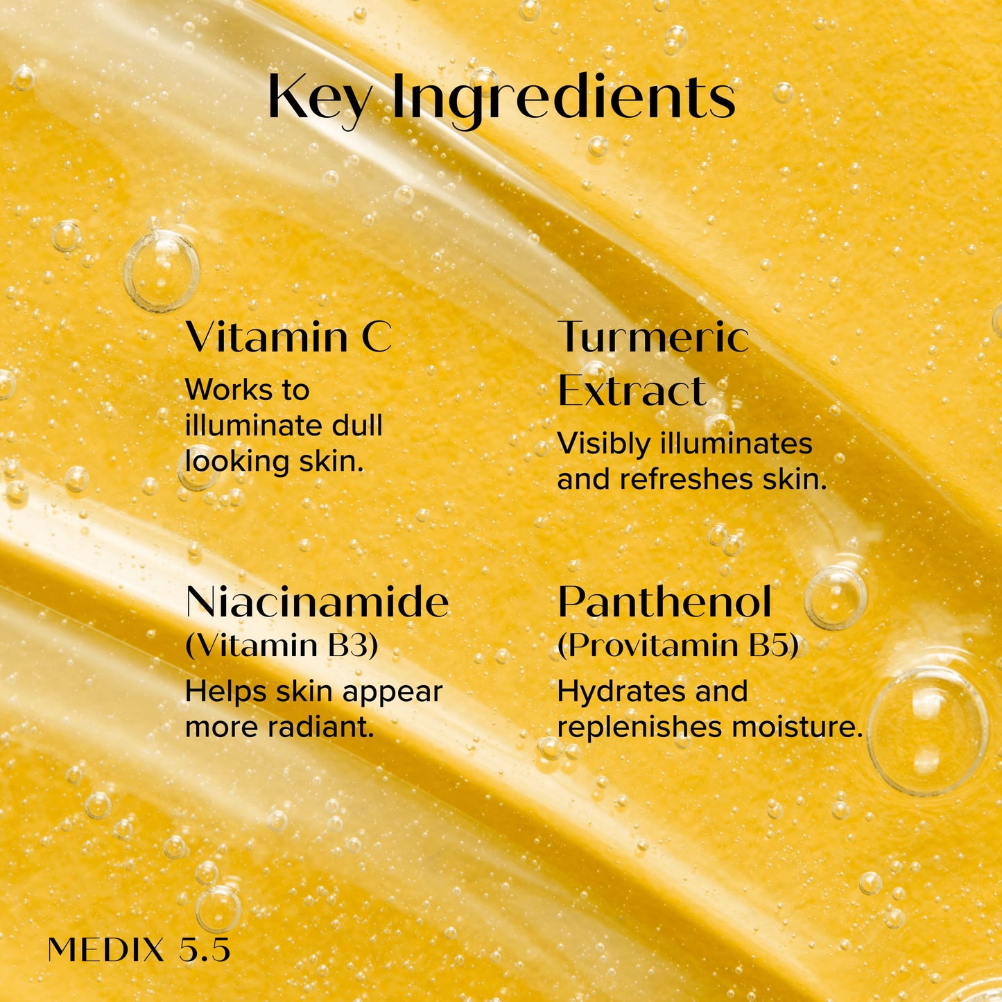 Medix 5.5 Radiant Glow Vitamin C Body Wash W/Niacinamide | Citrus Scented Gentle Body & Face Cleanser For Women, Men, Dry Skin, & Smoother-Looking