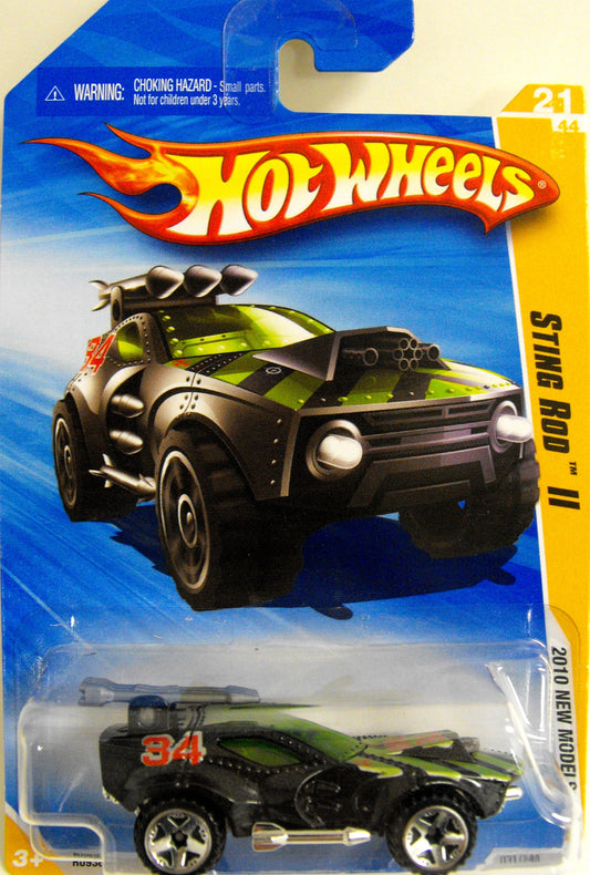 Hot Wheels Cars 2010 - Black Sting Rod II