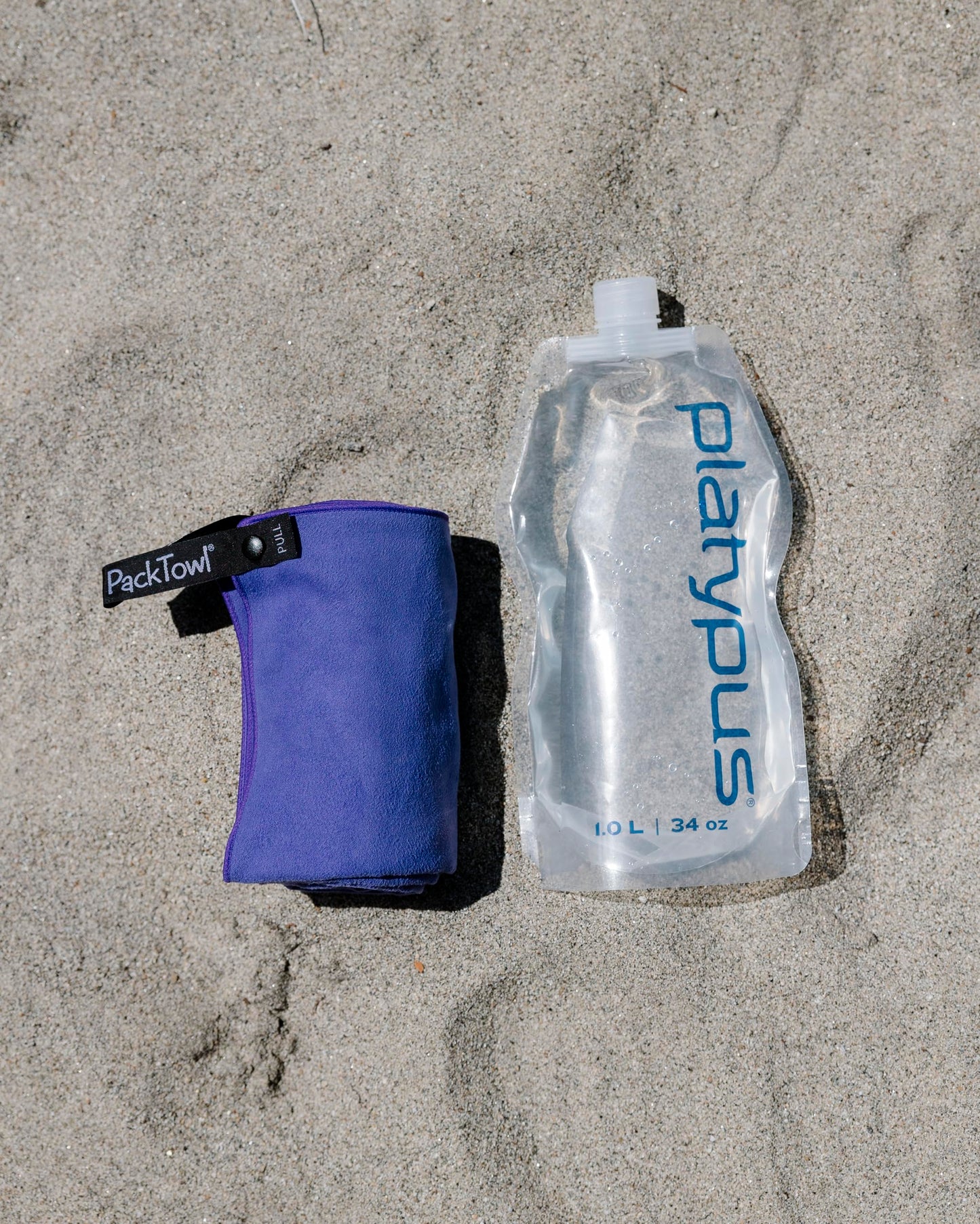 Platypus SoftBottle Flexible Water Bottle with Closure Cap, Platy Logo, 1.0-Liter