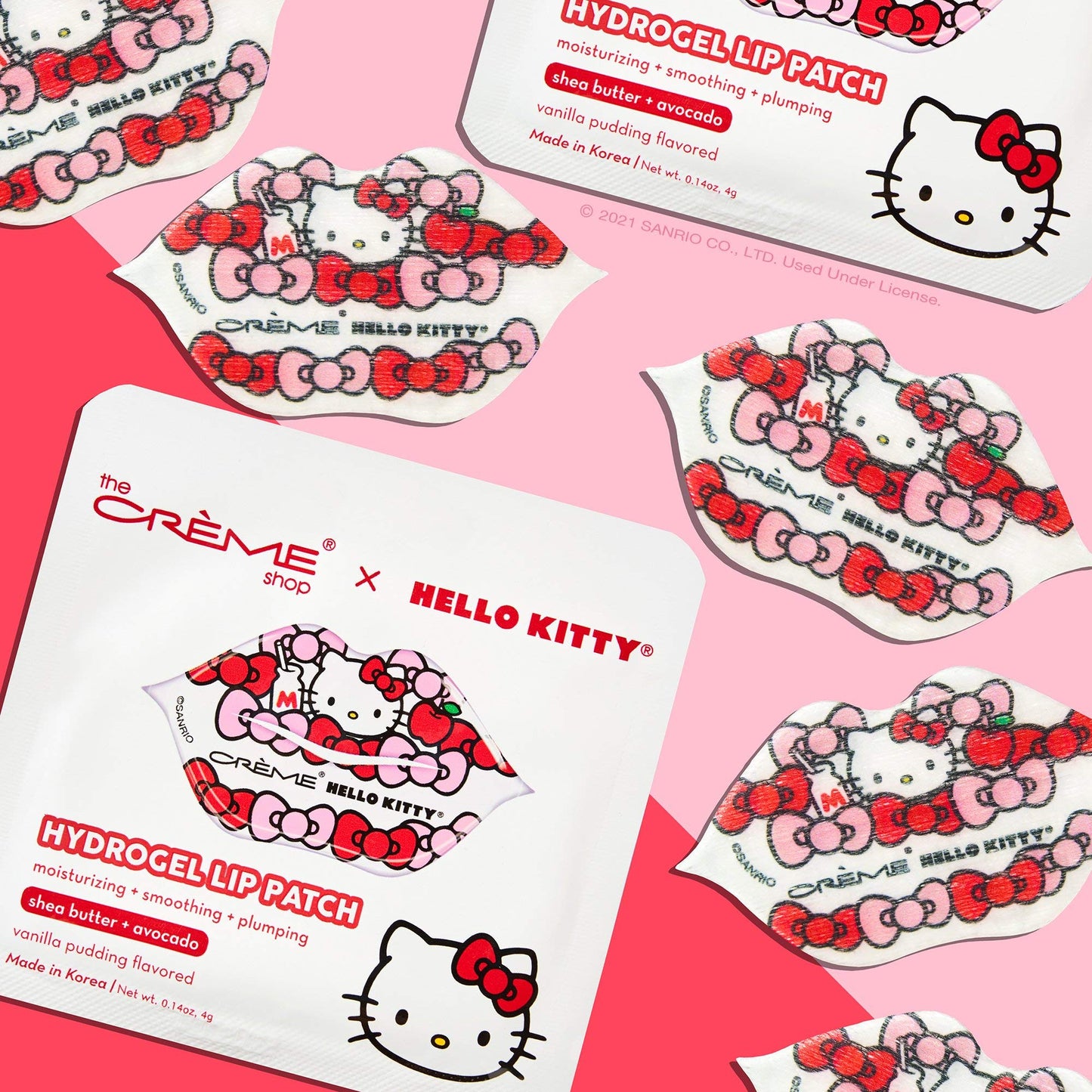 The Crème Shop x Hello Kitty Hydrogel Lip Patch Beauty and Personal Care The Crème Shop