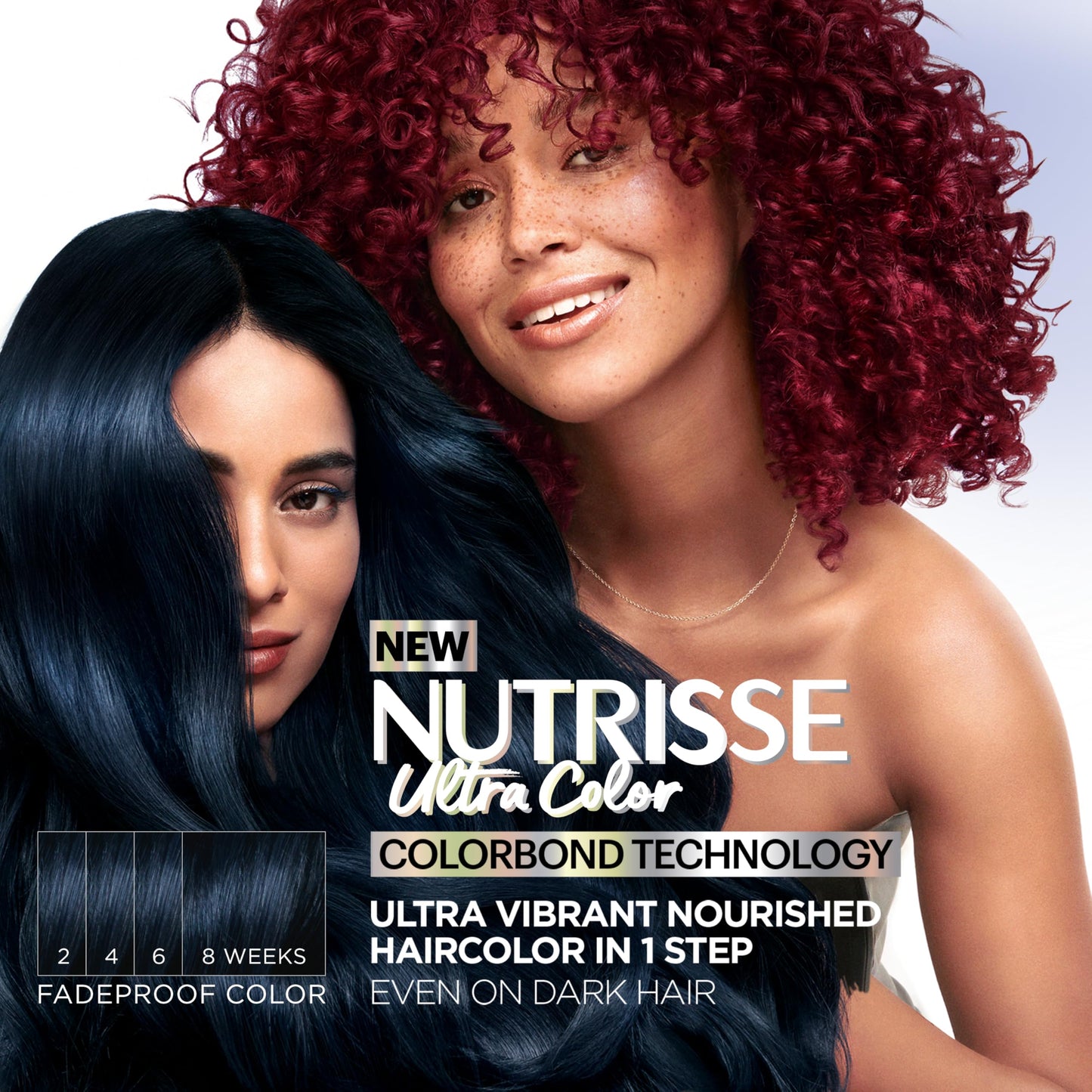 Garnier Nutrisse Ultra Color Hair Color, Permanent Hair Dye for Up to 8 Weeks of Bold, Vibrant, Fade-Resistant Results, Vegan & Cruelty-Free, BL21