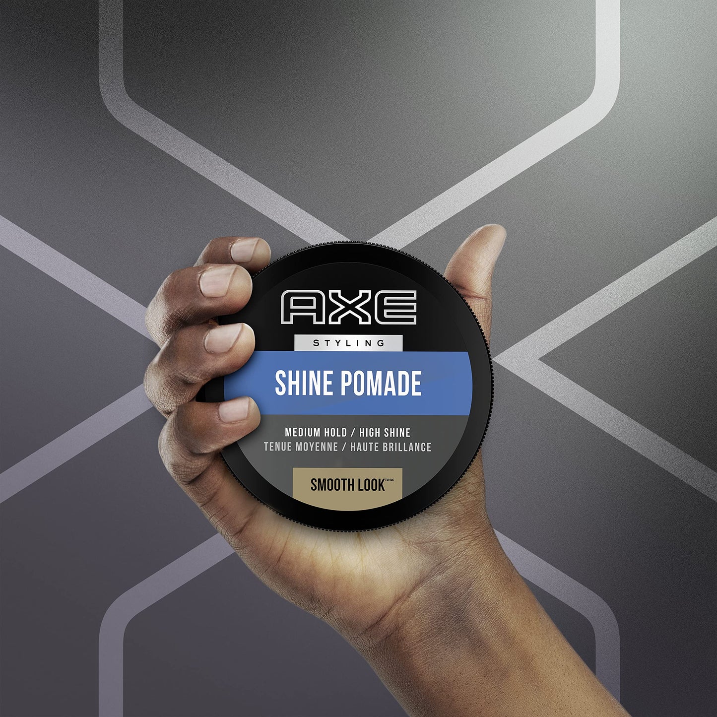Axe Smooth Look Pomade - Sophisticated Shine, Easy Styling Hair Product 2.64oz