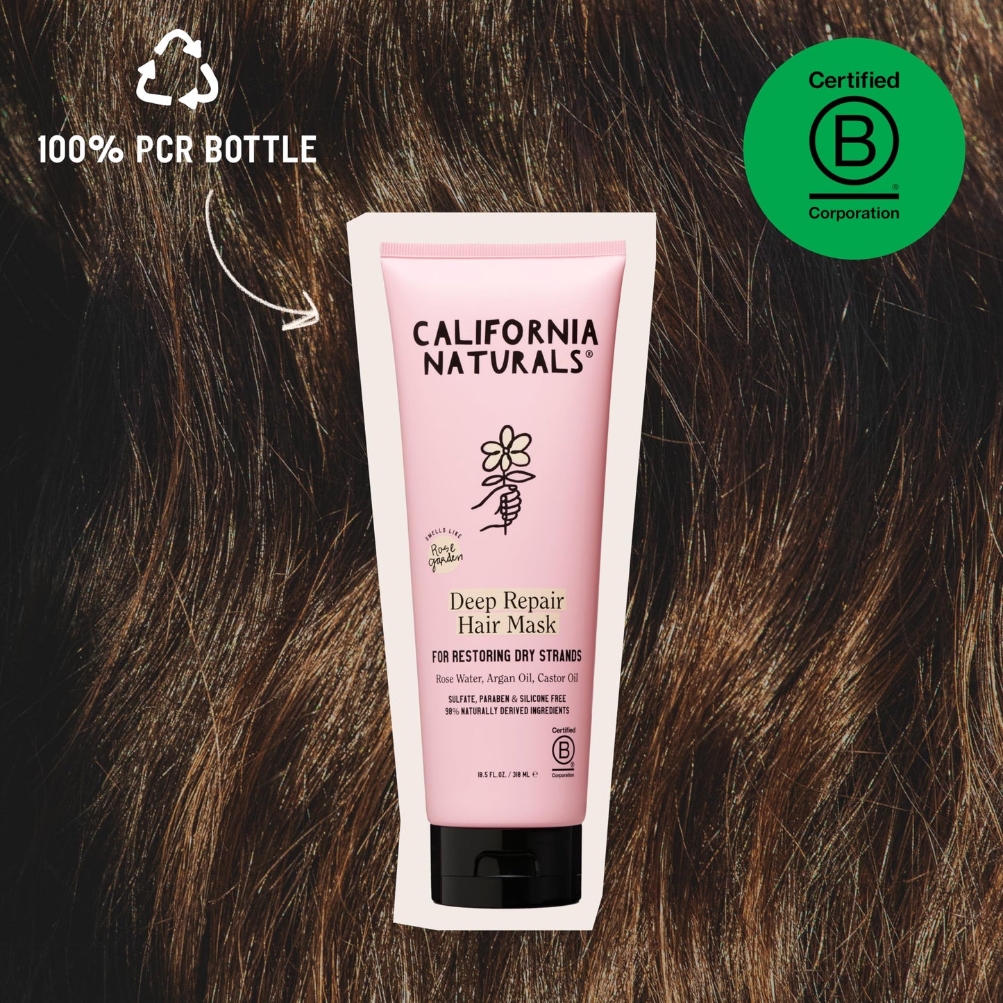California Naturals Deep Repair Hair Mask for Dry Damaged Hair, with Argan Oil and Shea Butter, Color Safe, Natural, Vegan, Sulfate and Paraben Free Beauty and Personal Care California Naturals