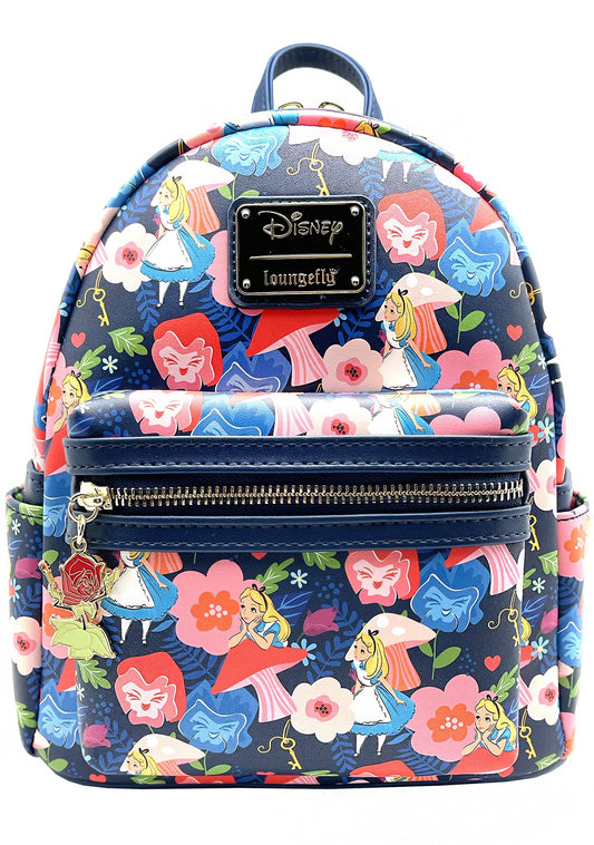 Loungefly Disney Alice in Wonderland Golden Afternoon Mini Backpack